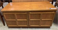 MID CENTURY NATHAN LOW CABINET WITH 2