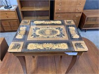 UNIQUE MID CENTURY SEWING BOX WITH