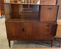 REMPLOY MID CENTURY HIGHBOARD DROP FRONT