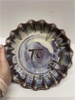 Hand Crafted Glazed Pottery Bowl