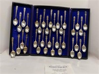 The Presidents Spoon Set in Case/Box