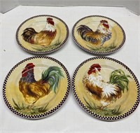 Sakura Brand Set of Chicken / Farmhouse Plates