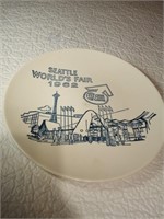 Rare 1962 Seattle World's Fair Plate