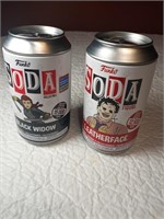 Two Funko Soda Ltd Edition
