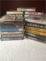 Rock and Country Cassettes