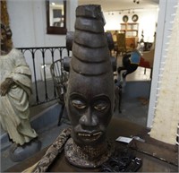 An African Leatherhead Sculpture