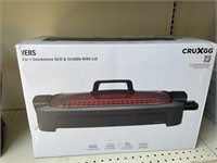 NEW CRUX GG VERS 2 IN 1 SMOKLESS GRILL & GRIDDLE