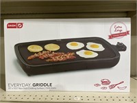 DASH EVERYDAY GRIDDLE 20 X 10.5 NON STICK