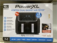 10 QUART POWER XL VORTEX DUAL BASKET AIR FRYER