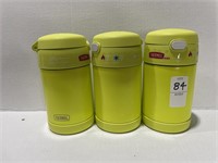 LOT OF 3 THERMOS BRAND KIDS FUNTAINERS