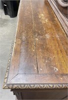 Black Forest German Carved Wood Desk