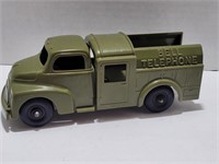 Vintage Hubley Kiddie Toy Bell Telephone Truck
