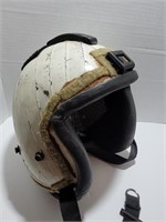 Vintage Military Flight Deck Personnel Helmet
