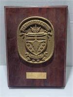 1987 USS Richmond Turner CG-20 Plaque