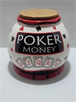 Bella Casa Ceramic Poker Money Jar