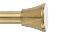 Rust Proof Shower Tension Rod 1” Gold