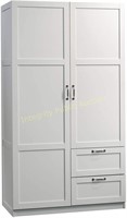 Sauder Large Storage Cabinet White $415 Retail