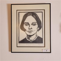 Emily Dickinson Print 2/50 Signed Numbered