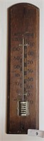 Antique Advert Thermometer Electric Lustre Star