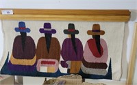 Guatemalan 4 Person Weaving with Hanging Bar