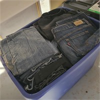 Large Tote full of Womens Jeans (Various Sizes
