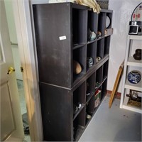 Pair Of Heavy Duty Cubby Shelves Made by Ikea