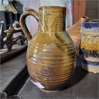 Worthington Art Pottery Stoneware Pitcher