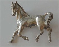 Vintage Beau Sterling Silver Realistic Trotting