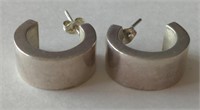 Sterling Silver Earrings, total weight is 10.7