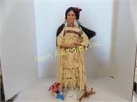 Native American doll-16 inches