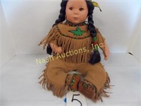 Native American doll  9 1/2 inches