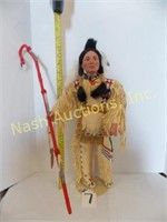 Native American medicine man  18 inches