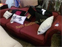 couch w/ pillows