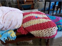 bedspread, afghan, Sesame Street blanket