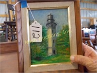 lighthouse picture  11" x 9"