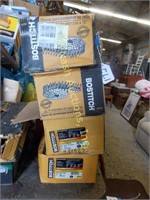 4 boxes framing nails-Bostitch wire collated
