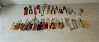 Pliers, Wrenches and Screwdrivers