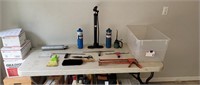 Clauss Scissors, Grease Gun and Squeegees