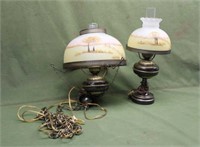 (2) Vintage Lamps