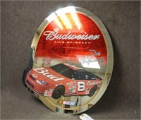 Dale Earnhardt Jr Budweiser Mirror, Approx 31"x26"
