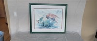 Richard E. Williams "Tropical Fish IV" Watercolor