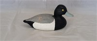 Carved Hand Painted Signed Wood Duck Decoy