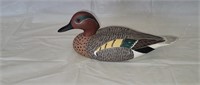 Hand Carved Hand Painted Wood Duck Decoy