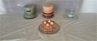 New Large Candles and Candle Plates