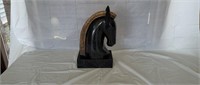 Large Horse Head Composite Sculpture