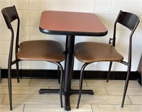 (7) MTS seating dinette chairs and 1 near matching