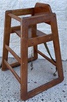 Child's high chair,  and Carlisle 7110-01 Brown