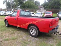 2003 Red Ford F150