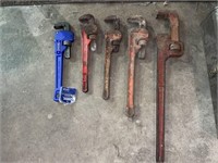 (5) PIPEWRENCHES (KOBALT IS BRAND NEW)