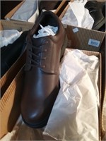 New pair of school issue scholar Brown shoes s